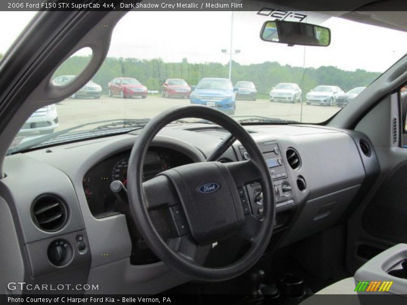 Dark Shadow Grey Metallic / Medium Flint 2006 Ford F150 STX SuperCab 4x4