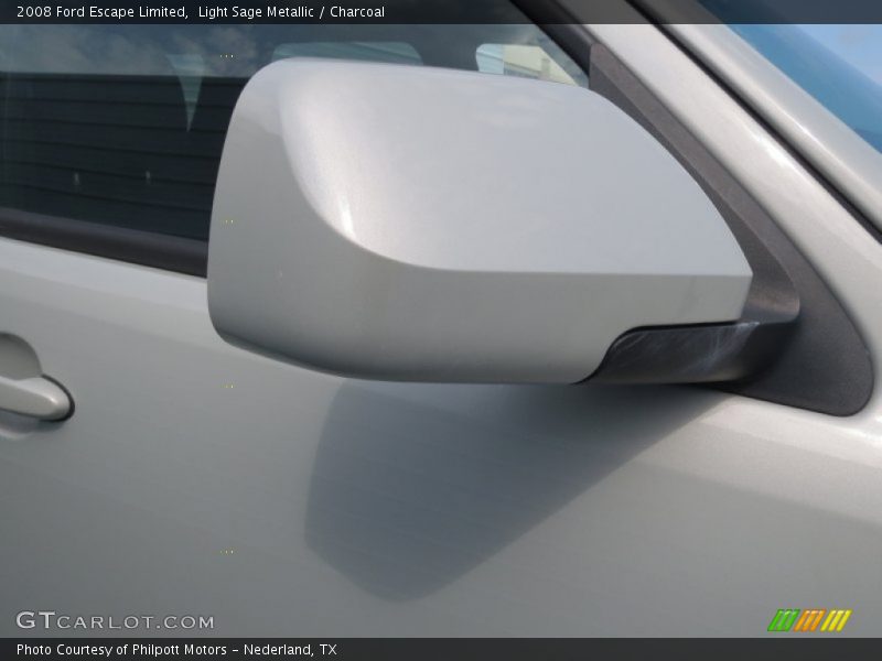 Light Sage Metallic / Charcoal 2008 Ford Escape Limited