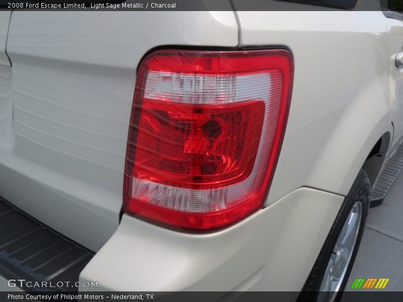 Light Sage Metallic / Charcoal 2008 Ford Escape Limited