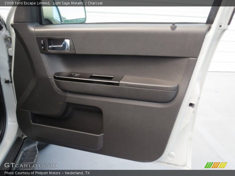 Light Sage Metallic / Charcoal 2008 Ford Escape Limited