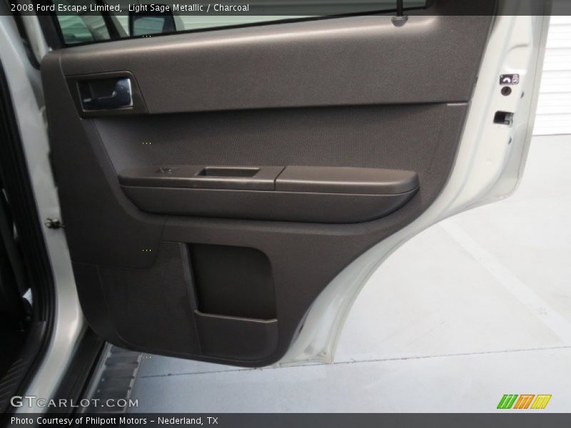 Light Sage Metallic / Charcoal 2008 Ford Escape Limited