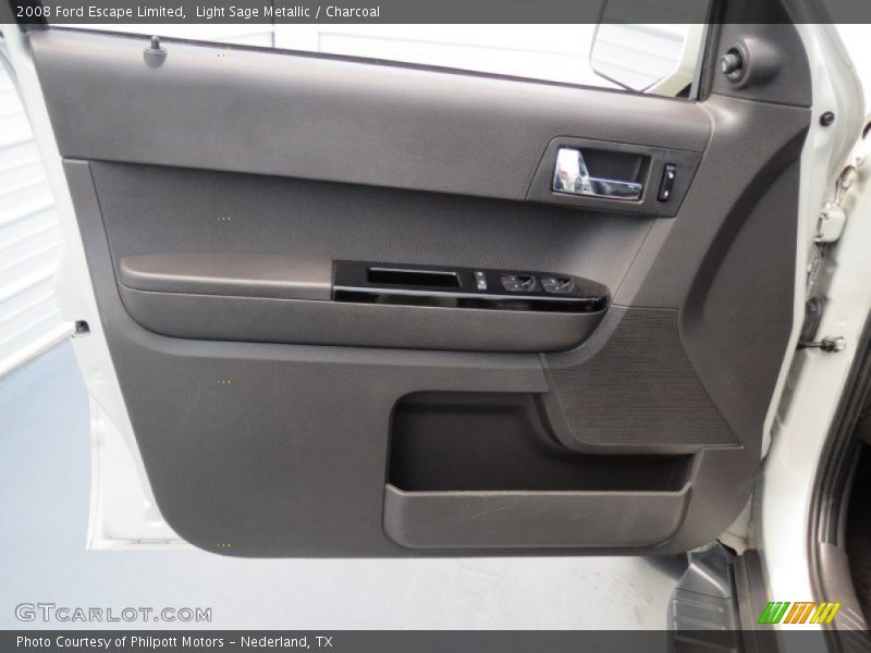 Light Sage Metallic / Charcoal 2008 Ford Escape Limited