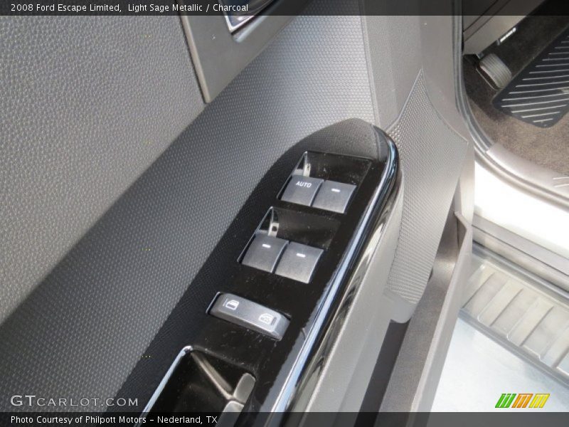 Light Sage Metallic / Charcoal 2008 Ford Escape Limited