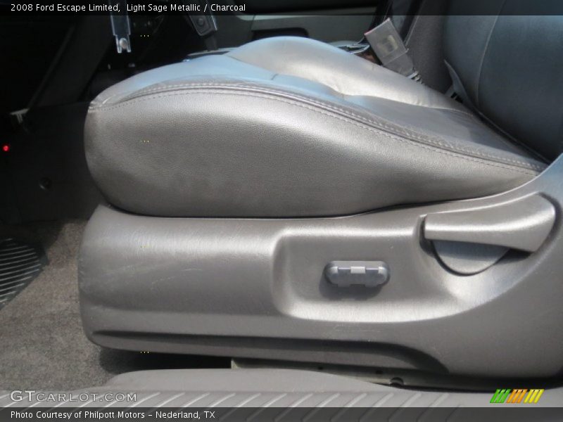 Light Sage Metallic / Charcoal 2008 Ford Escape Limited