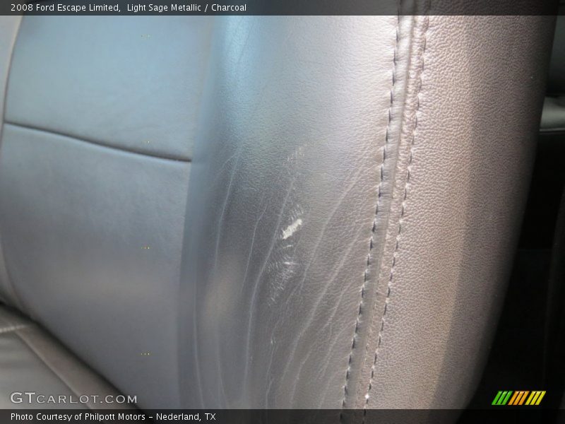 Light Sage Metallic / Charcoal 2008 Ford Escape Limited