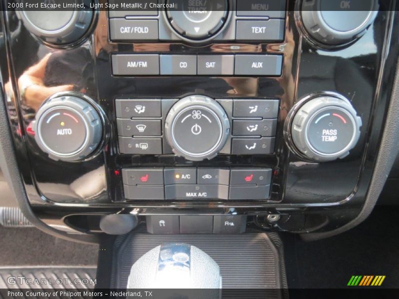 Light Sage Metallic / Charcoal 2008 Ford Escape Limited