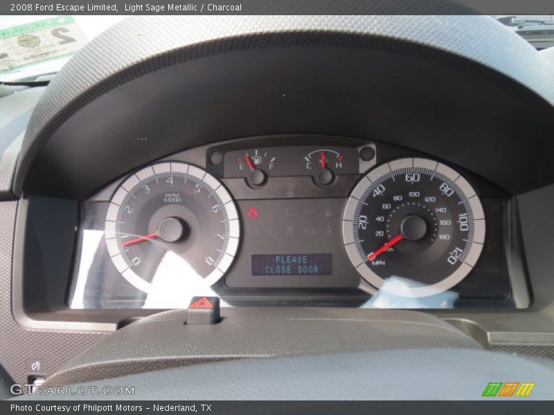 Light Sage Metallic / Charcoal 2008 Ford Escape Limited