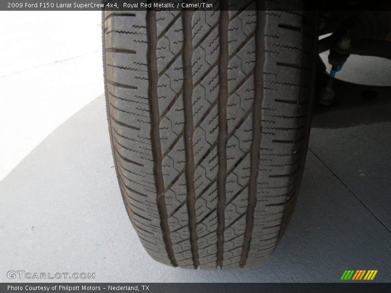 Royal Red Metallic / Camel/Tan 2009 Ford F150 Lariat SuperCrew 4x4