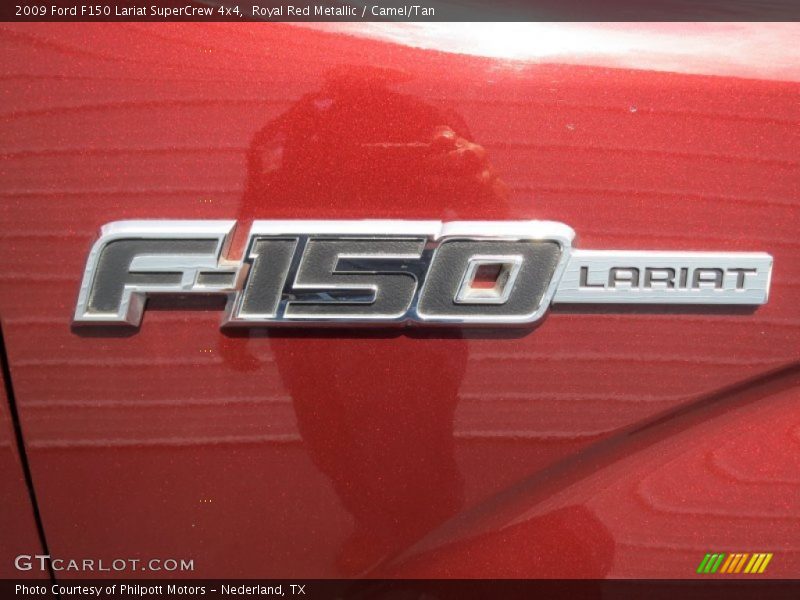 Royal Red Metallic / Camel/Tan 2009 Ford F150 Lariat SuperCrew 4x4