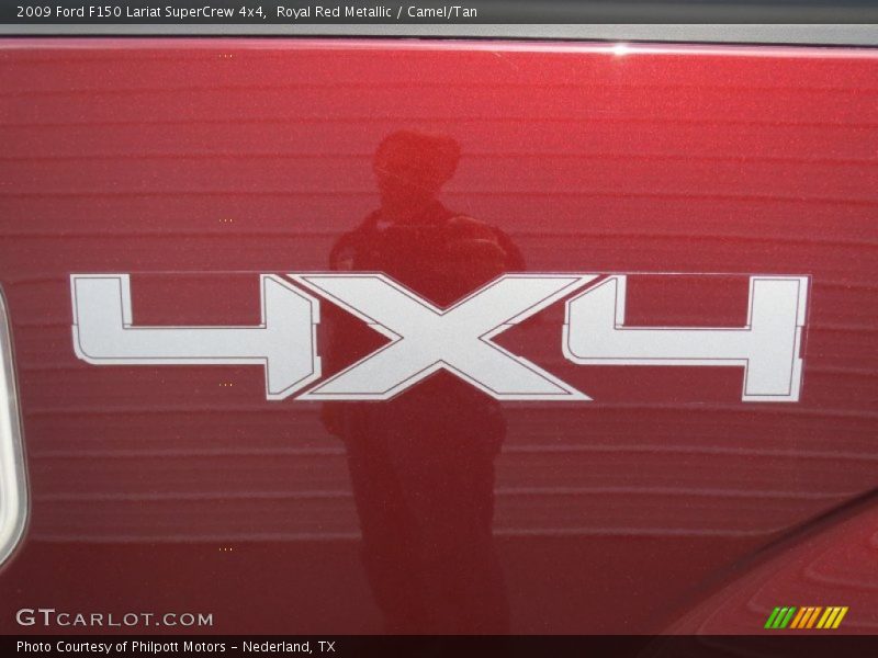 Royal Red Metallic / Camel/Tan 2009 Ford F150 Lariat SuperCrew 4x4
