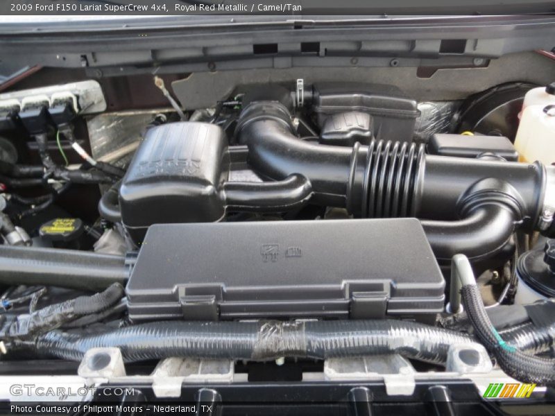 Royal Red Metallic / Camel/Tan 2009 Ford F150 Lariat SuperCrew 4x4