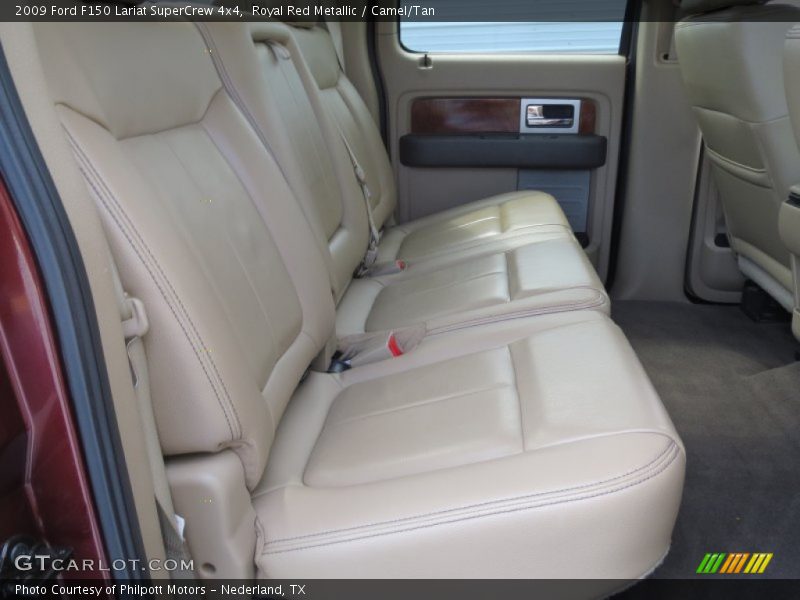 Royal Red Metallic / Camel/Tan 2009 Ford F150 Lariat SuperCrew 4x4