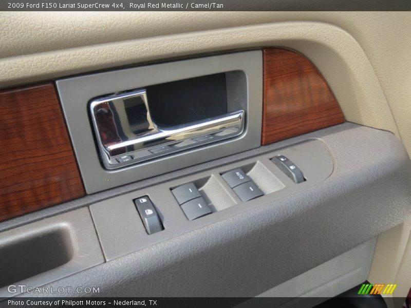 Royal Red Metallic / Camel/Tan 2009 Ford F150 Lariat SuperCrew 4x4