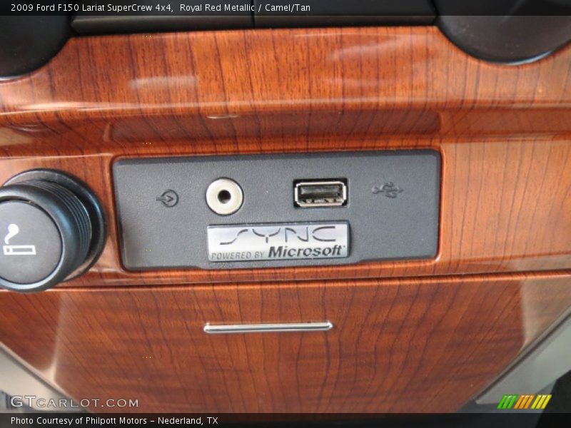 Royal Red Metallic / Camel/Tan 2009 Ford F150 Lariat SuperCrew 4x4
