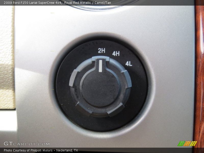 Royal Red Metallic / Camel/Tan 2009 Ford F150 Lariat SuperCrew 4x4