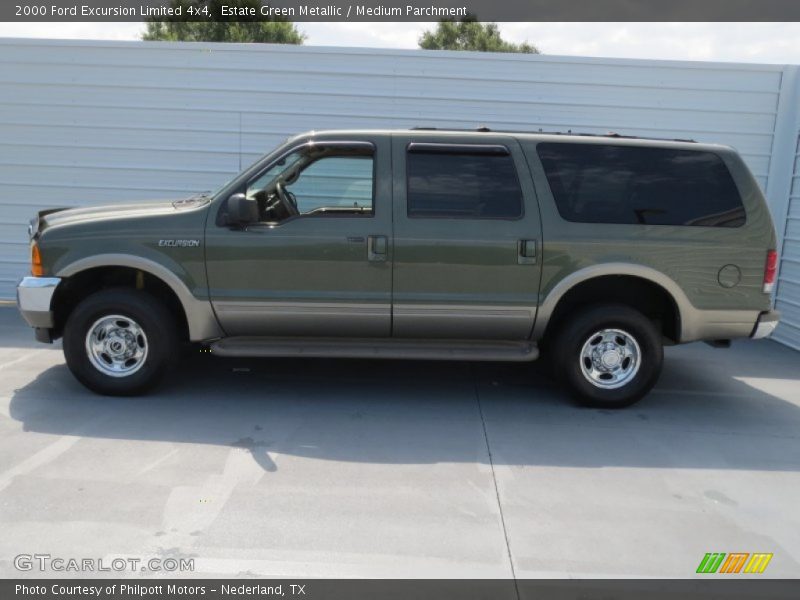  2000 Excursion Limited 4x4 Estate Green Metallic