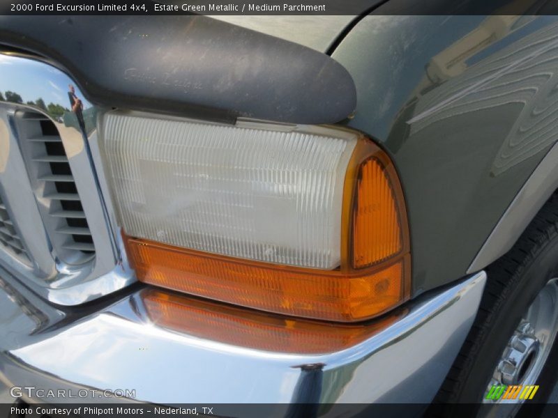 Estate Green Metallic / Medium Parchment 2000 Ford Excursion Limited 4x4