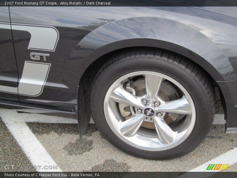 Alloy Metallic / Dark Charcoal 2007 Ford Mustang GT Coupe