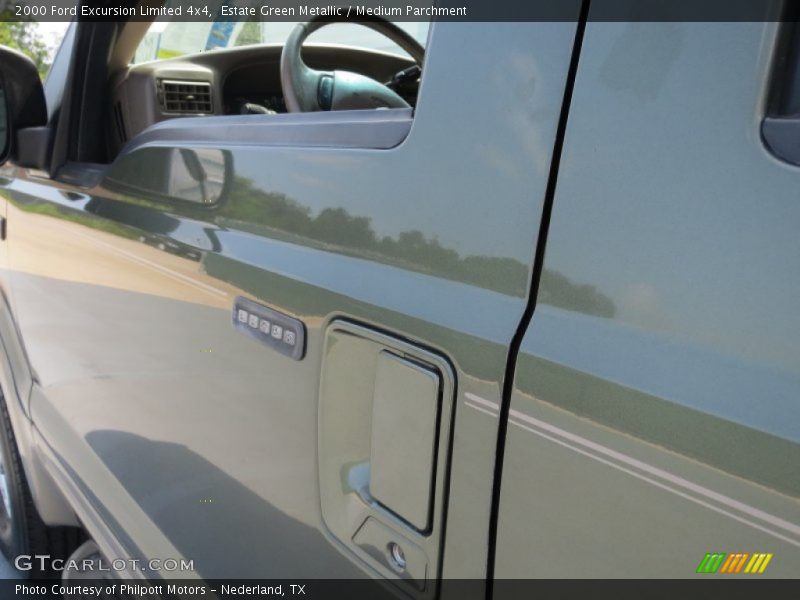 Estate Green Metallic / Medium Parchment 2000 Ford Excursion Limited 4x4