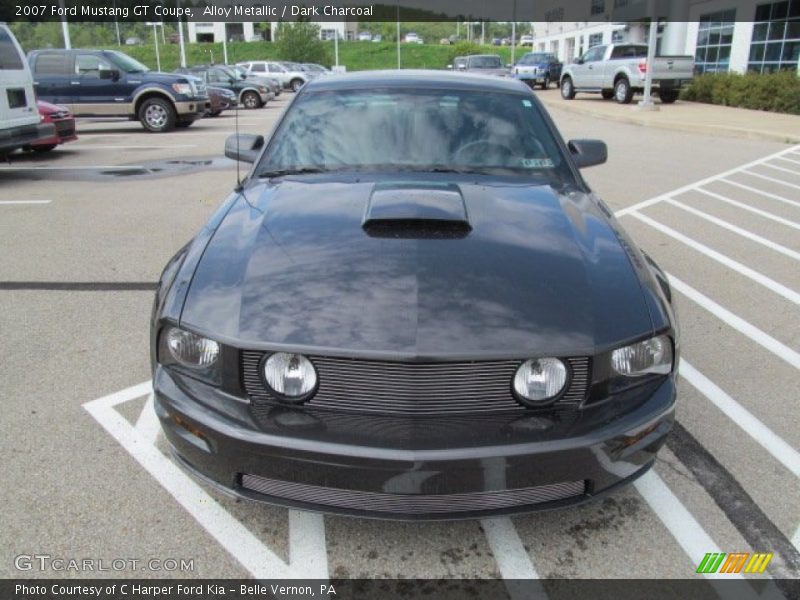 Alloy Metallic / Dark Charcoal 2007 Ford Mustang GT Coupe