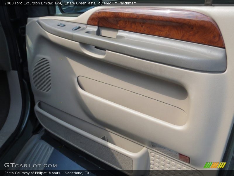 Estate Green Metallic / Medium Parchment 2000 Ford Excursion Limited 4x4