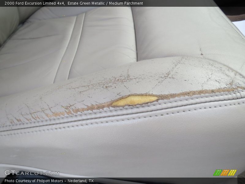 Estate Green Metallic / Medium Parchment 2000 Ford Excursion Limited 4x4