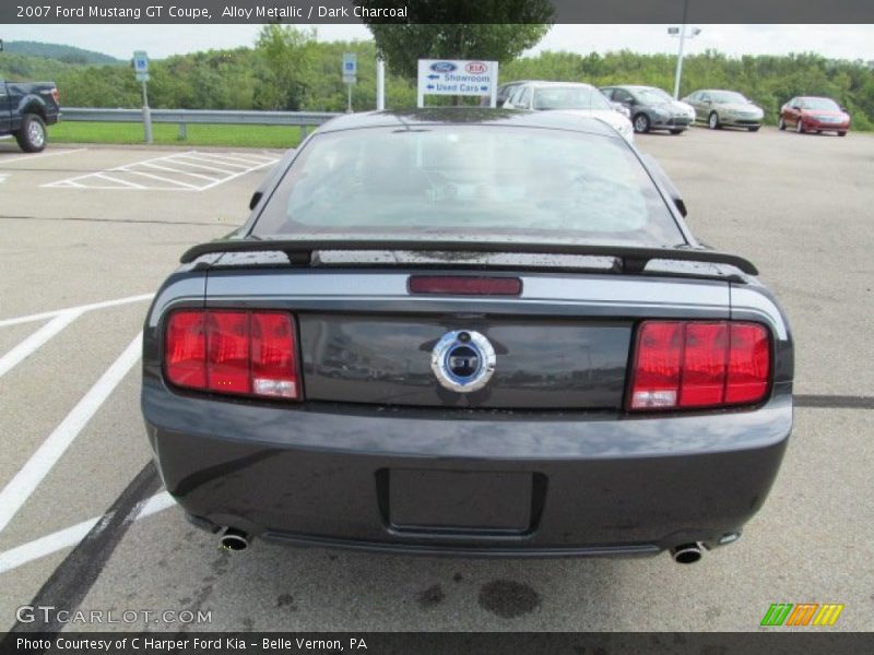 Alloy Metallic / Dark Charcoal 2007 Ford Mustang GT Coupe