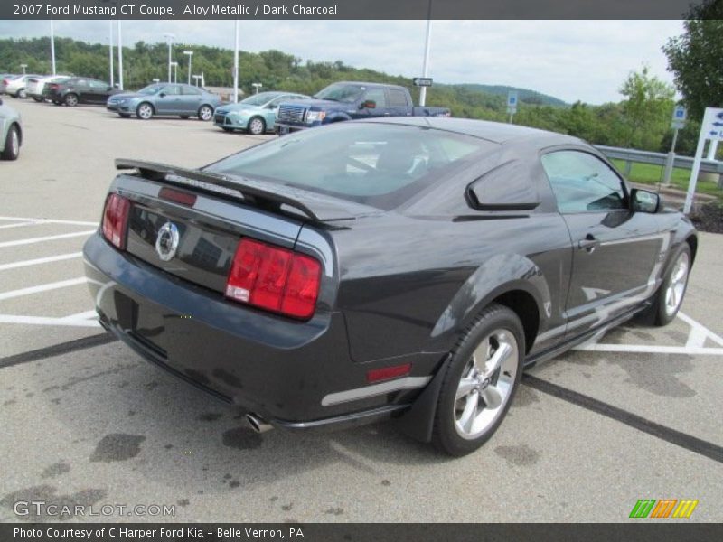 Alloy Metallic / Dark Charcoal 2007 Ford Mustang GT Coupe
