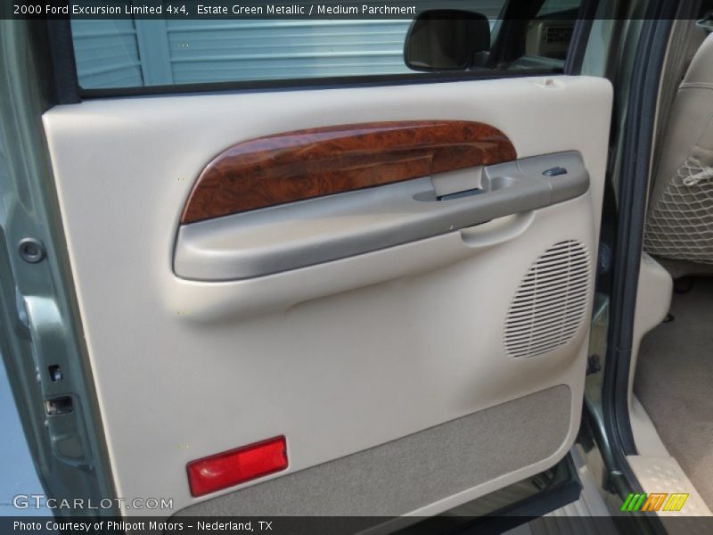 Estate Green Metallic / Medium Parchment 2000 Ford Excursion Limited 4x4