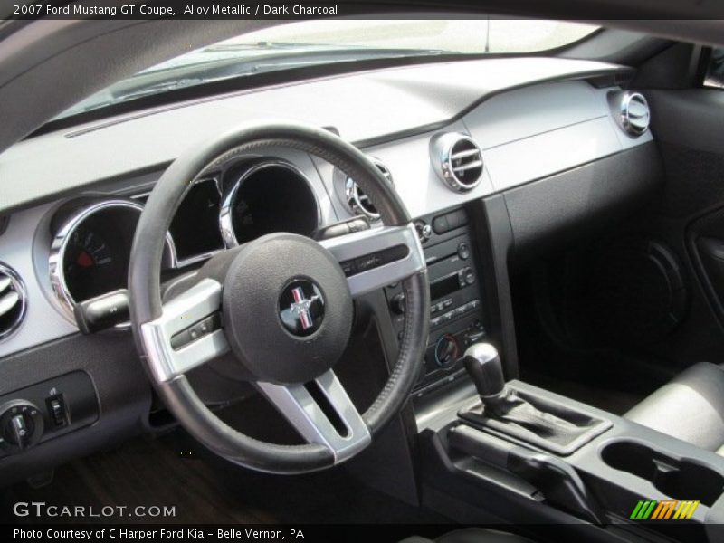 Alloy Metallic / Dark Charcoal 2007 Ford Mustang GT Coupe
