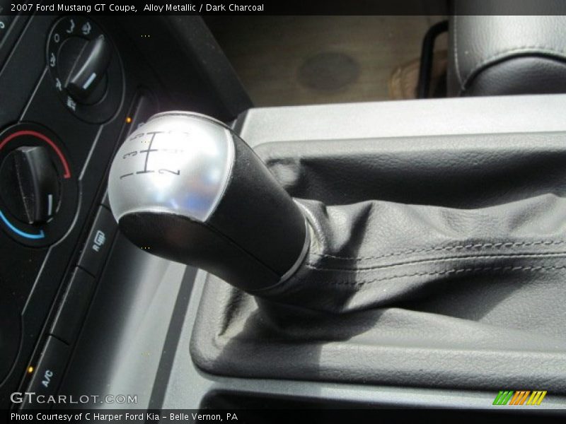 Alloy Metallic / Dark Charcoal 2007 Ford Mustang GT Coupe