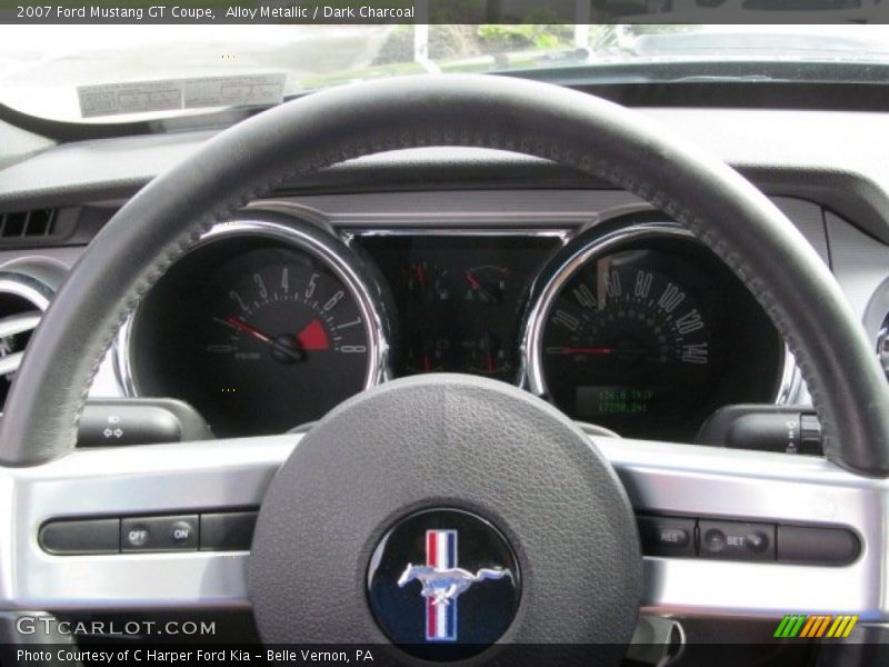 Alloy Metallic / Dark Charcoal 2007 Ford Mustang GT Coupe