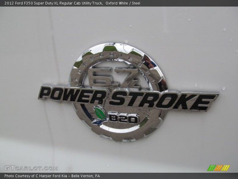 Oxford White / Steel 2012 Ford F350 Super Duty XL Regular Cab Utility Truck