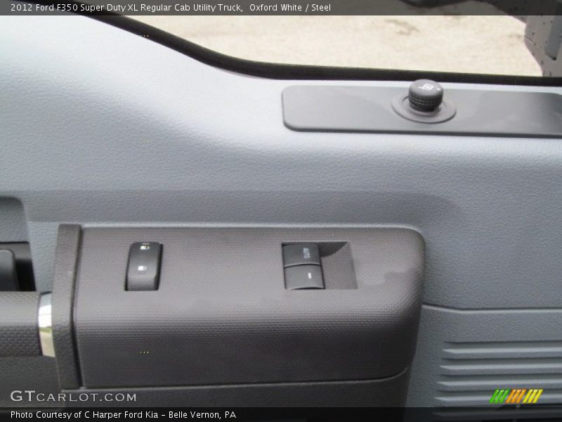 Oxford White / Steel 2012 Ford F350 Super Duty XL Regular Cab Utility Truck