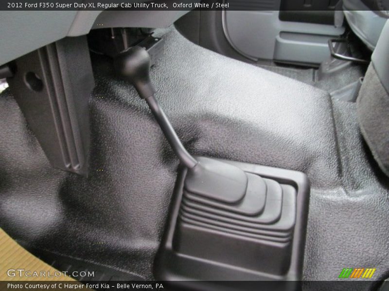 Oxford White / Steel 2012 Ford F350 Super Duty XL Regular Cab Utility Truck