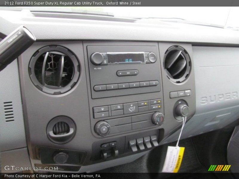 Oxford White / Steel 2012 Ford F350 Super Duty XL Regular Cab Utility Truck