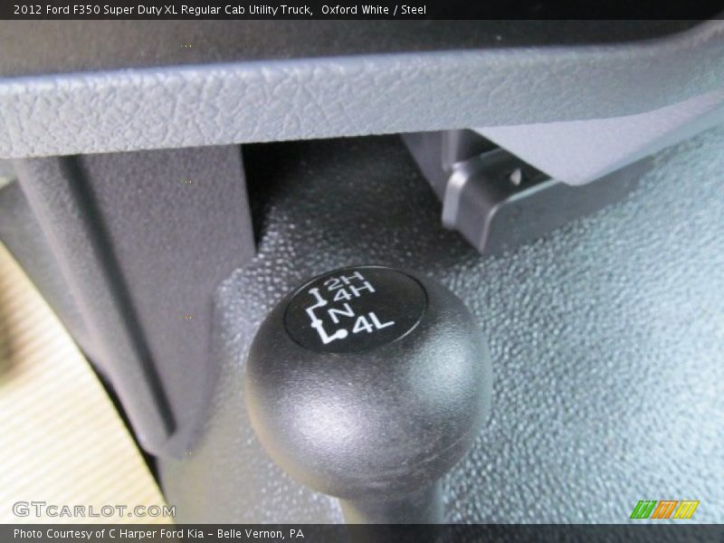 Oxford White / Steel 2012 Ford F350 Super Duty XL Regular Cab Utility Truck