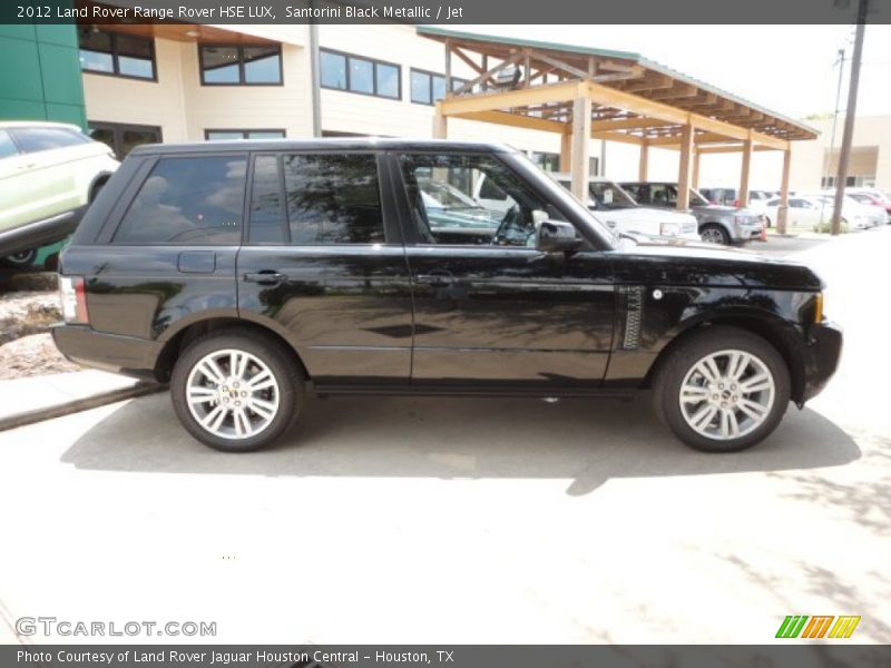 Santorini Black Metallic / Jet 2012 Land Rover Range Rover HSE LUX