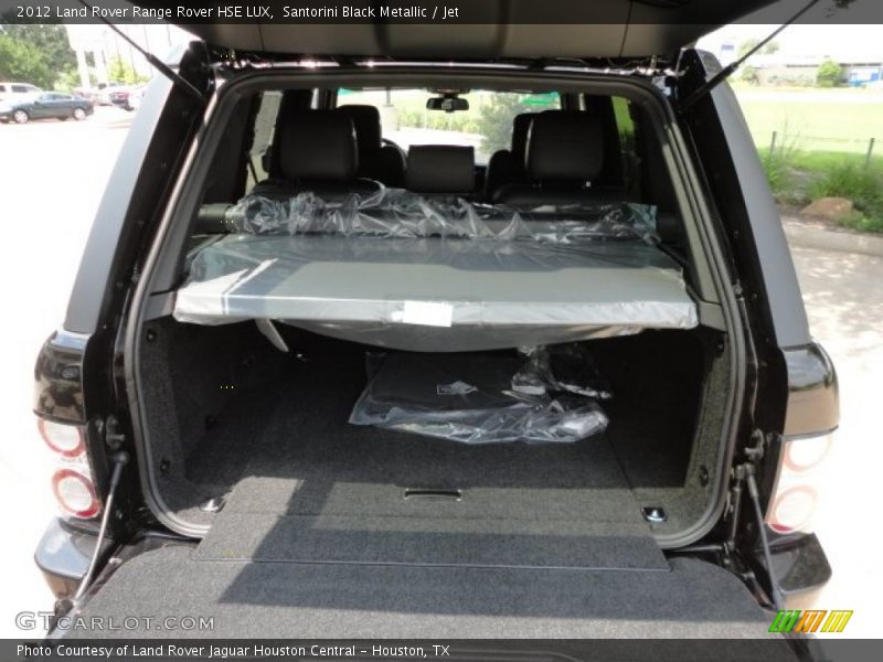 Santorini Black Metallic / Jet 2012 Land Rover Range Rover HSE LUX