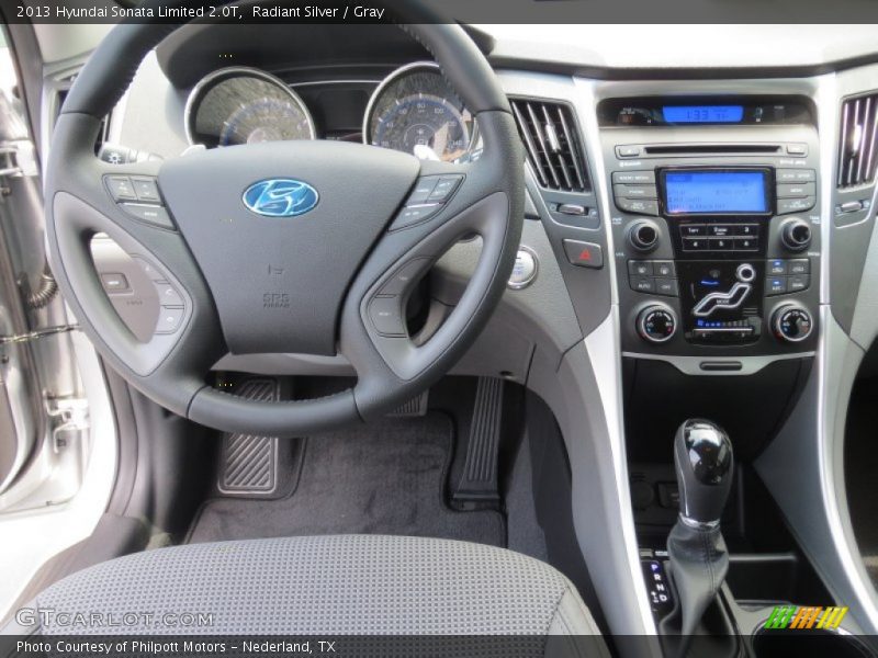 Radiant Silver / Gray 2013 Hyundai Sonata Limited 2.0T