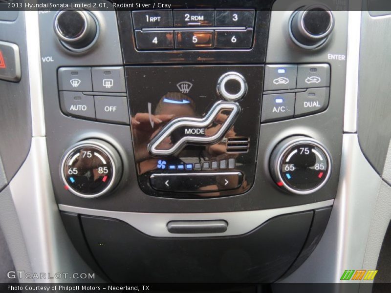 Radiant Silver / Gray 2013 Hyundai Sonata Limited 2.0T