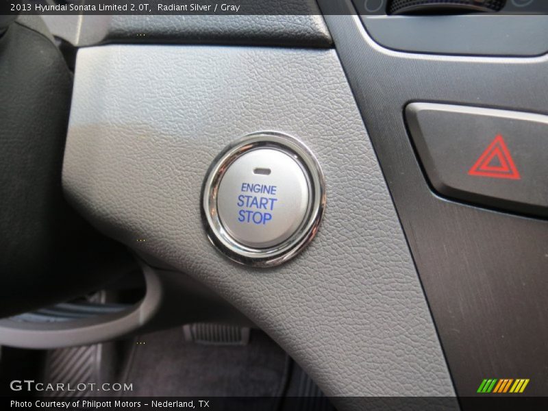 Radiant Silver / Gray 2013 Hyundai Sonata Limited 2.0T
