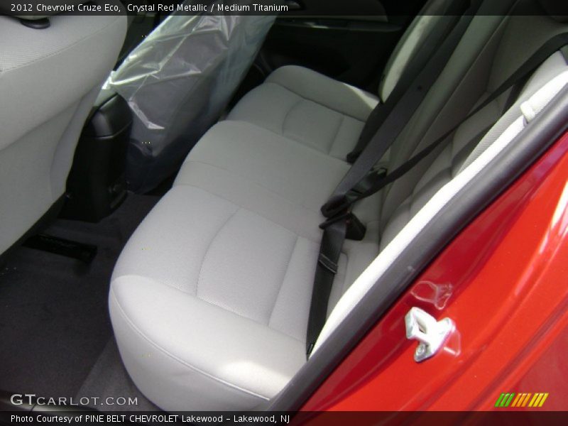 Crystal Red Metallic / Medium Titanium 2012 Chevrolet Cruze Eco
