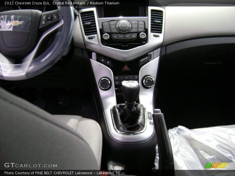 Crystal Red Metallic / Medium Titanium 2012 Chevrolet Cruze Eco