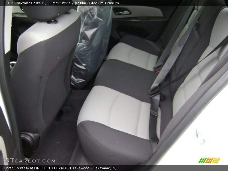 Summit White / Jet Black/Medium Titanium 2012 Chevrolet Cruze LS