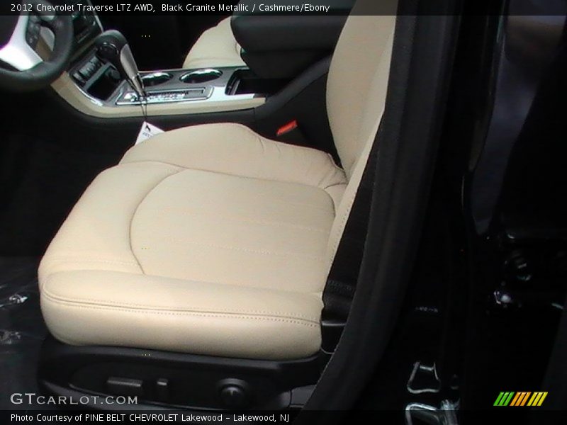 Black Granite Metallic / Cashmere/Ebony 2012 Chevrolet Traverse LTZ AWD