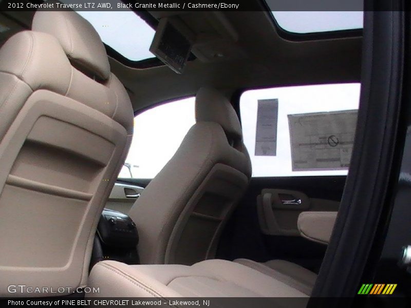 Black Granite Metallic / Cashmere/Ebony 2012 Chevrolet Traverse LTZ AWD