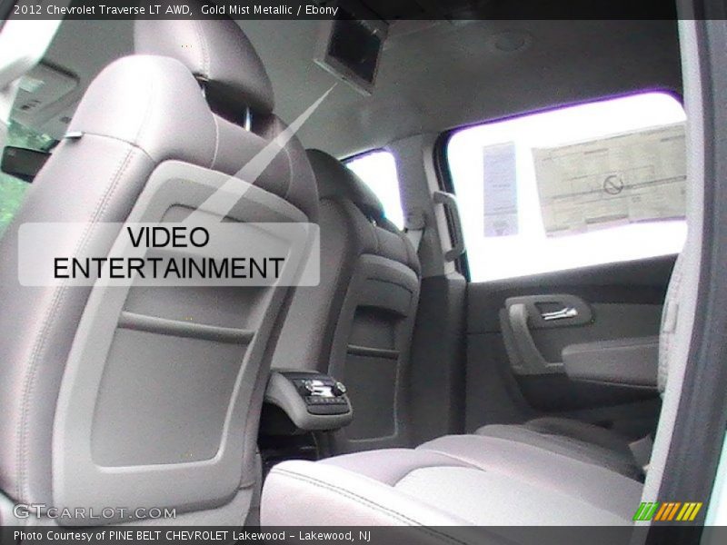 Gold Mist Metallic / Ebony 2012 Chevrolet Traverse LT AWD