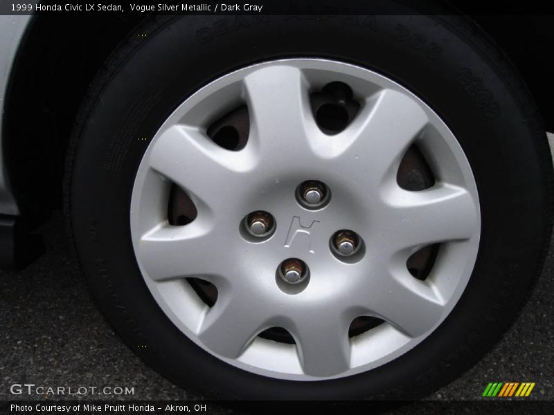 Vogue Silver Metallic / Dark Gray 1999 Honda Civic LX Sedan