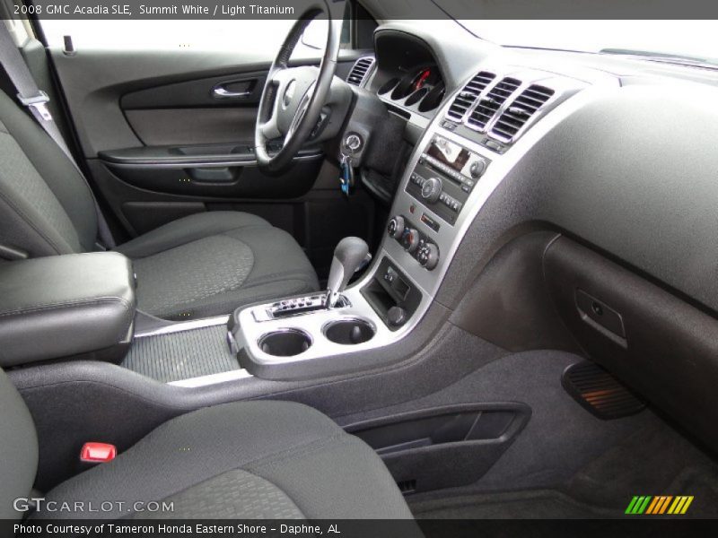 Summit White / Light Titanium 2008 GMC Acadia SLE